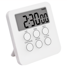 LifeHouse 計時器 靜音計時 電子計時器 6鍵進階款, 43-007-6, 1個