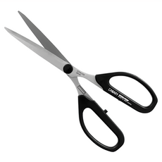 CANARY 長谷川刃物 不沾膠長刃剪刀，SBS-1500M，附刻度, 1支, 黑色