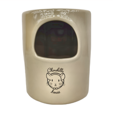 MARUKAN CASA 龍貓沐浴陶瓷窩, 2WAY型房屋, W165x165x205mm, MK-MLP-84, 1個