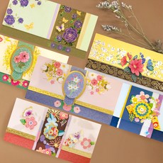 From&To 花卉禮金信封 6入組 FB1014 混和色, 混色, 6個