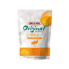 UNCLE PAUL 保羅叔叔 田園凍乾 鮮蛋黃 80g, 超低溫冷凍乾燥, 單一動物來源高蛋白, 1包