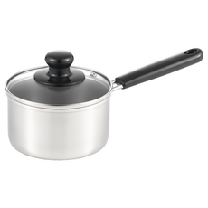 YOSHIKAWA 吉川 單柄牛奶鍋 IH對應 COOK LOOK BASIC 日本製 14cm, SJ3769, 1個