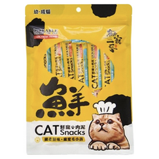 FRESH PET FOOD 鮮寵一番 貓泥 Set 10條 台灣產, 鮭魚鮪魚, 16g, 1袋