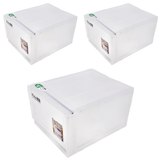 KEYWAY 聯府 抽屜式整理箱 12L, LF-028, 3個