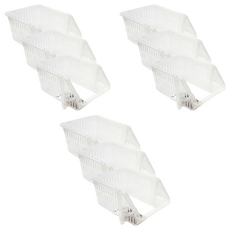 UDA 有達 日光層疊籃 大, 32 x 24.5 x 15cm, 9個, 白色