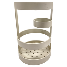 樂司廚品 小鐵筷匙架, 廚房用, 筷子湯匙收納架, 米色, 1個