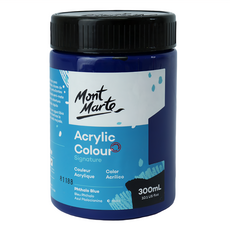 Mont Marte 蒙瑪特 壓克力顏料 MSCH3020 酞青藍, 300ml, 1色