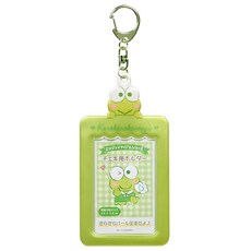 Sanrio 三麗鷗 拍立得小卡/相框鎖圈, 可洛比 Keroppi 綠色, 1張