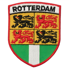 A-ONE 匯旺 荷蘭 鹿特丹 地標造型刺繡, 彩色, 1個