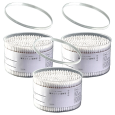 竹棒雙頭棉花棒 尖頭 + 圓頭款 10.7 x 7.5cm 119g, 500支, 3盒