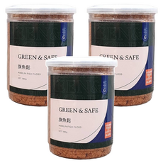 GREEN&SAFE 永豐餘生技 旗魚鬆, 180g, 3罐