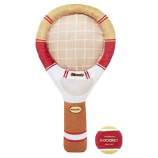 POOZPET 互動網球拍-紅色 寵物玩具, 155 x 50 x 29mm, 1組