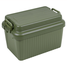 CAPTAIN STAG 鹿牌 CS經典款收納箱 58.5 x 39 x 38cm 47L, 綠色, 1層, 1個