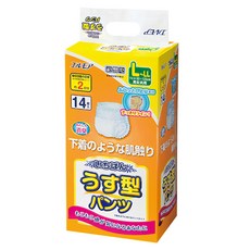 ELLEMOI ICHIBAN 成人活力紙尿褲 全面透氣 好穿脫 超強吸收, L~2L(腰圍85~125cm), 14片, 1包