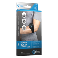 Grace CARE 網球肘護具 含凝膠墊 台灣製造, GC-EB223, 1個, ONE SIZE