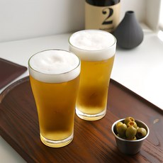 LUCKY GLASS Empire 啤酒玻璃杯 385ml 6入組, 6個