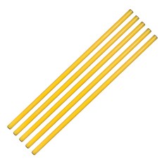 Jelzone 1層多功能運動桿 足球練習用品, 5個, 黃色