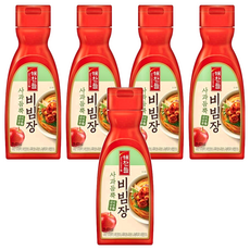 CJ Haechandle 韓式拌麵醬, 韓國原裝進口, 美味料理拌醬首選, 290g, 5瓶