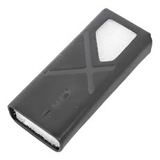 FIIO 飛傲 KA13隨身型平衡解碼耳機轉換器專用皮套, SK-KA13, 午夜黑, 1個