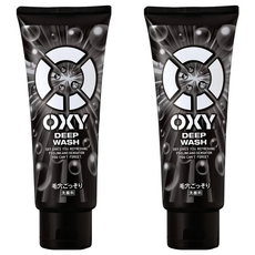 ROHTO 樂敦 OXY 男士竹炭控油洗面乳 深層清潔毛孔 清爽, 200g, 2條