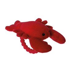 Mary Meyer 蜜兒 柔軟手搖鈴 嬰兒玩具, 新版小龍蝦 紅色, 1個