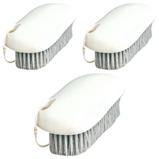 小麥購物 軟毛洗衣刷子 68g, G456, 3個