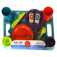 BATTAT 美國科育感統玩具 圍一圈晚餐派對, 1組