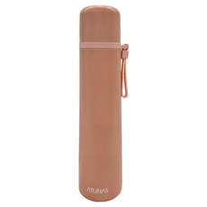ATUNAS 歐都納 316雙蓋式霧面保溫瓶 750ml 奶茶色, 1個