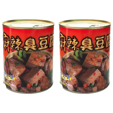 阿進師 麻辣臭豆腐, 道地台灣經典美味, 湯頭濃郁, 罐頭包裝, 425g, 2罐