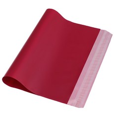 元包裝產業 HDPE 洋紅色快遞袋, 100個