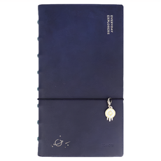 TO NOTE Daily 手帳日程本 繪美紙(140g) 內頁(80g) ABS, 探索 深藍色, 1本, 220 x 131 x 22mm