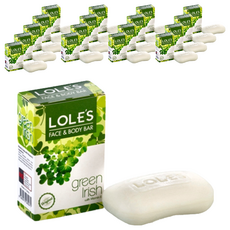 LOLE'S 草本護膚潔顏皂 愛爾蘭三葉草 100g Set 3, 18個
