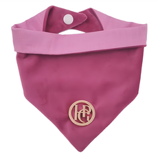 HAPPY GO PUPPY 寵物領巾, S, 絨絨粉, 1條