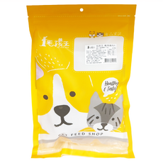 Pet Feed Shop 毛孩王 犬用 鮭魚雞肉片 42入, 新鮮雞胸肉 + 鮭魚, 1包