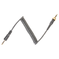 Saramonic 楓笛 麥克風轉接線 3.5mm TRS轉3.5mm TRRS 相容iOS系列行動裝置、UWMic10 UWMic9無線麥克風系列, SR-PMC1, 1條