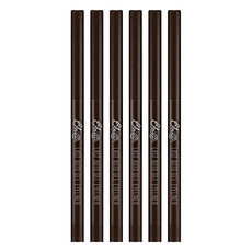 BBIA 魅雅 極細防水抗暈持久眼影眼線膠筆 防水快乾 初學者適用, 02 Jazz, 6支