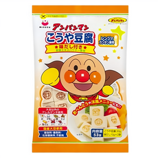 MISUZU 美鈴 卡通圖案乾燥豆腐 味噌口味, 53g, 1包