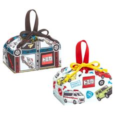 Skater 束口式便當袋2件組, 黑色 + 紅色, 1組