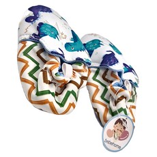 bebehome 手工防滑嬰兒學步鞋 棉布內裡 柔軟透氣吸汗, 15cm, 可愛恐龍