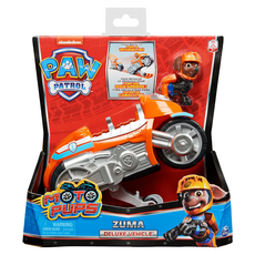SPIN MASTER PAW PATROL 汪汪隊立大功 狗狗機動隊特技機車迴力車,路馬 + 機動水上機車 Set, 1盒