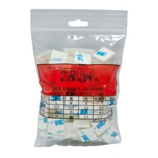 黏式固定座 hc-101 20*20 黏貼固定、穩固耐用 適用於多種表面, 2cm, 1包