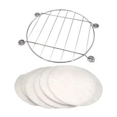 優品 過濾網 + 架 Set, 適用任何廠牌及櫻花牌, 加厚棉, 磁吸式組合包, 1安全架6過濾網, 圓型23公分, 1個