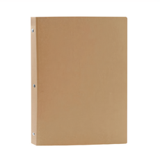 MUJI 無印良品 活頁資料夾 30孔 A4, 米色, 1個