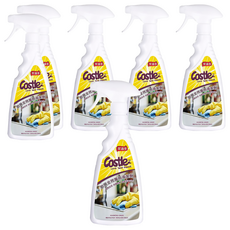 Castle 家適多 廚房全效萬用清潔劑，強效去油汙，溶解油垢，除臭，防汙，SGS無毒認證, 500ml, 6瓶
