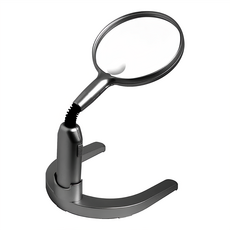 CARSON 卡薾紳 Lamp LED 附座雙倍率放大鏡 手持/免提, 1組, Black