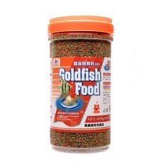 AQUAFUN 水之樂 金魚飼料 高品質3合1 小粒, 1.05kg, 1瓶