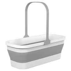 奇麗屋 折疊式水桶 白色 - 輕巧便攜，居家清潔好幫手, 1個