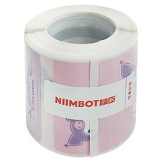 NIIMBOT 防水貼紙 甜心酷洛米 B21S/B1 專用, 43 x 60mm x 8m, 125張, 1捲