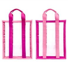 Bagtory HK 百寶袋王 HELLO Slimily B 手提袋 SS35, 2個, 27 x 3 x 35cm, 桃粉