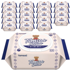 Tamsaa Clean 抽取式清潔濕紙巾, 1入, 20包